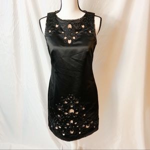 BCBGMAXAZRIA Size 4 Evening/Formal Silk Dress